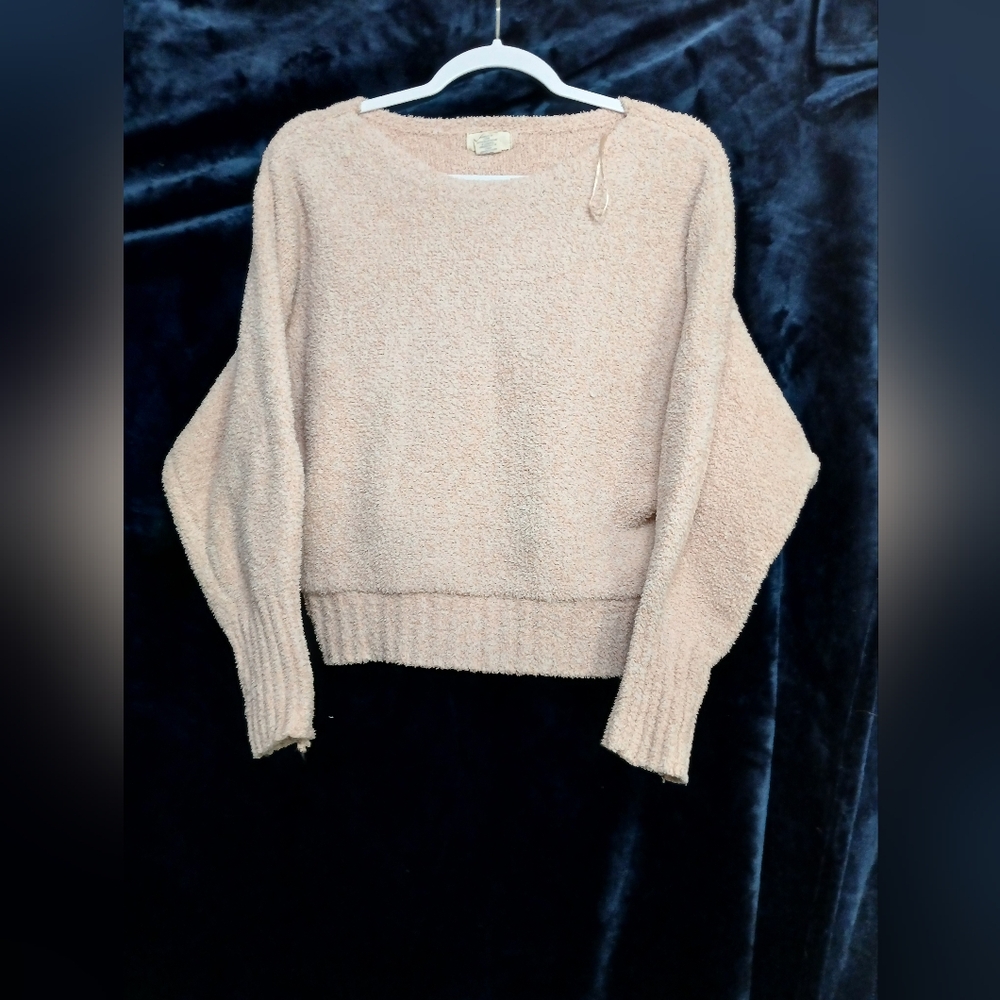 Cozy Cream Crew Neck Sweater